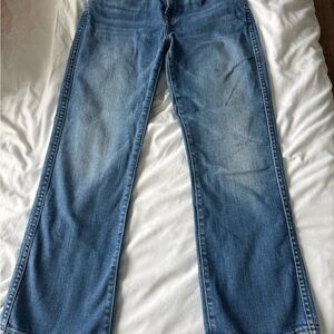 7 For All Mankind Light Blue Flare Jeans